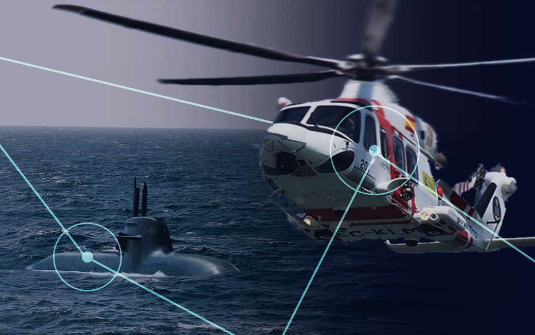 Multisensor fusion onboard helicopters in maritime missions