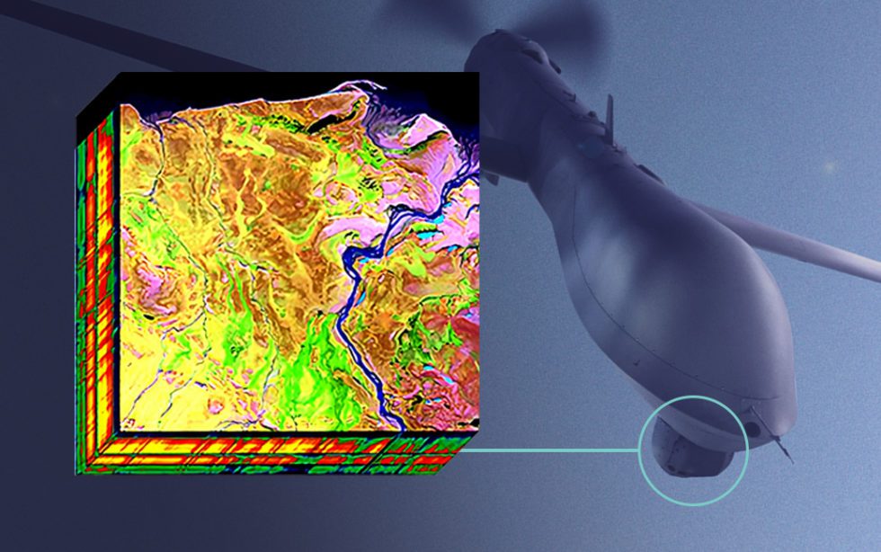 Multispectral and hyperspectral cameras used in UAV/drone operations